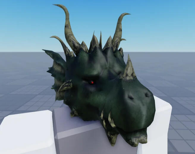 Dragon Head In-game (Roblox)